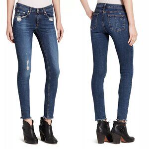 rag & bone Ankle Skinny Distressed Jeans in La Paz Size 29